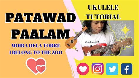 patawad paalam ukulele chords
